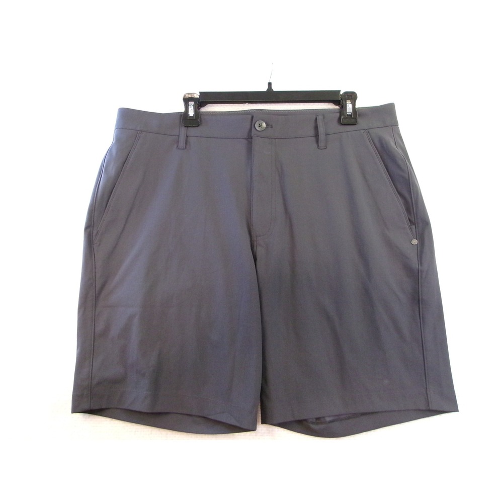 Vuori Aim Shorts Mens 36 Charcoal Gray Performance Stretch Golf V379